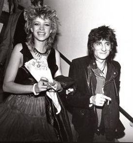 Ron Wood and wife, Josephine. 1983, NY.jpg